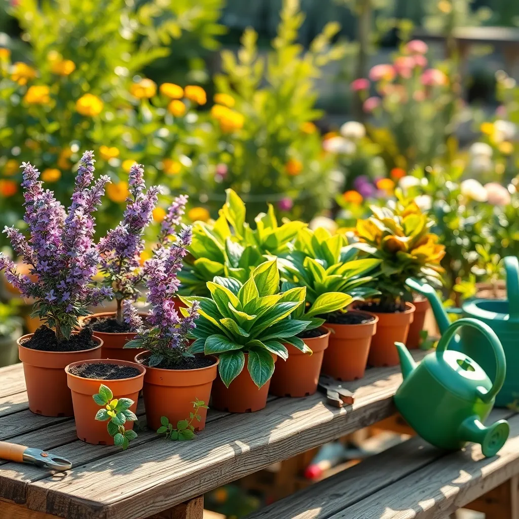 Plant and Nurture New Cuttings