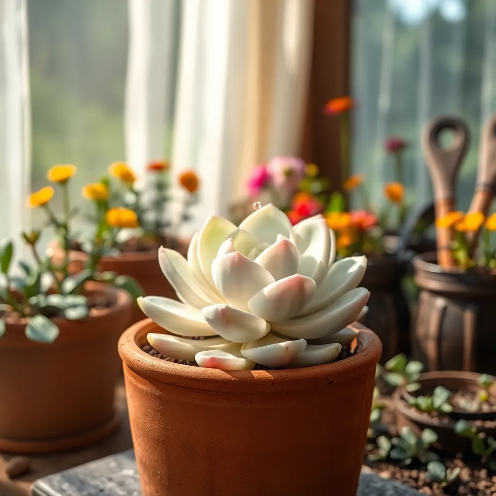 Moonstone (Pachyphytum oviferum)