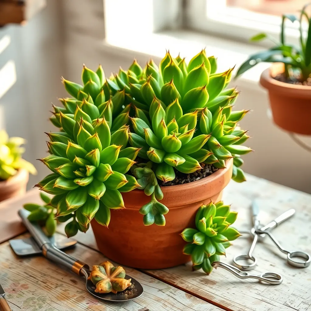 Tiger Jaw (Faucaria tigrina)