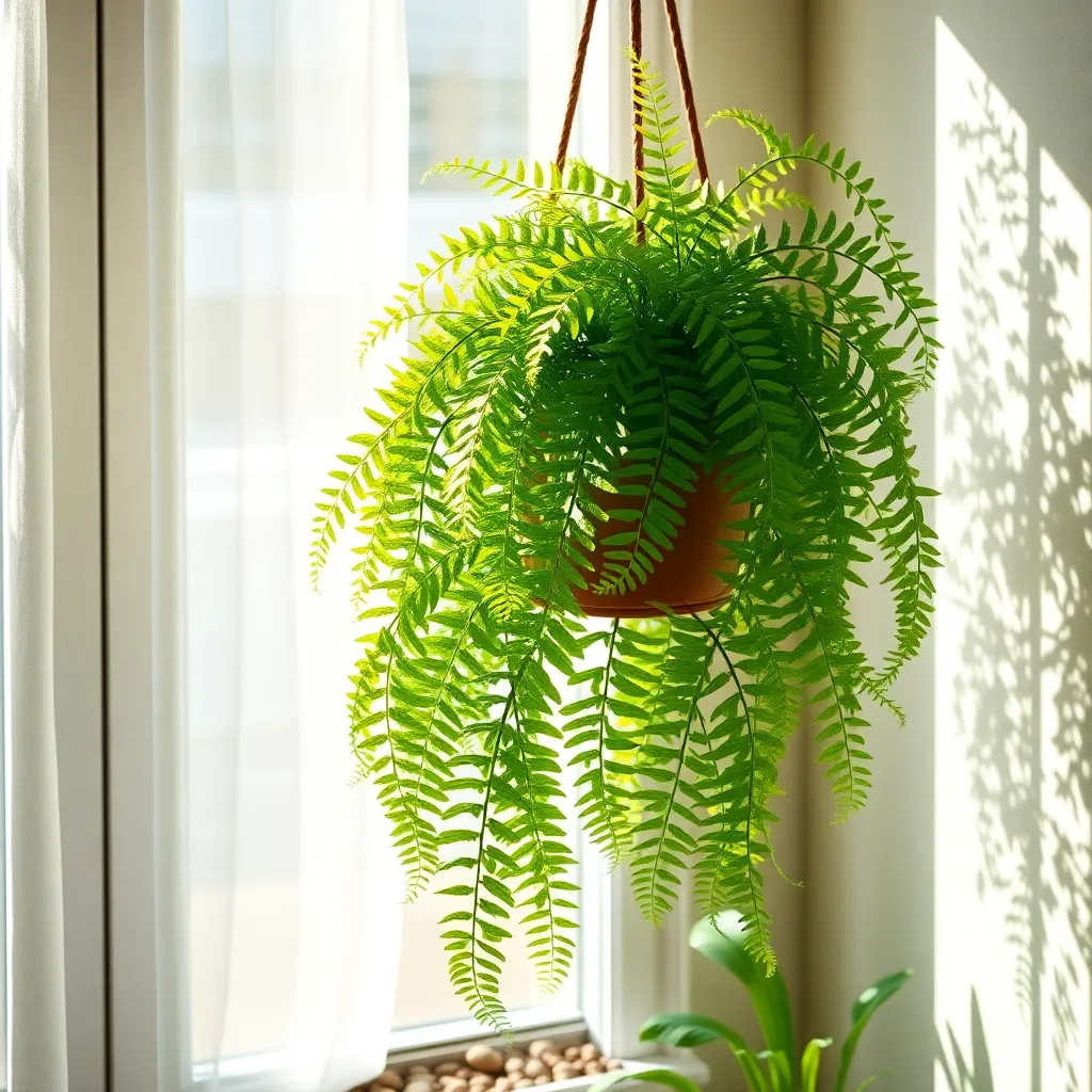 Boston Fern: Lush and Safe