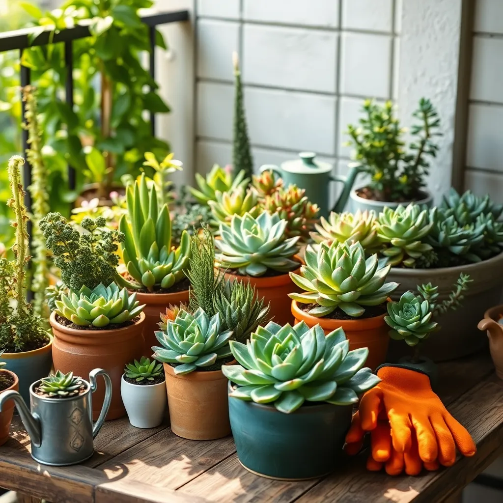 Caring for Your Succulents