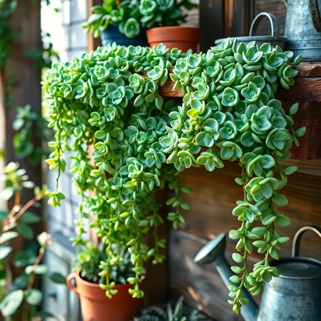 Burro's Tail (Sedum morganianum)