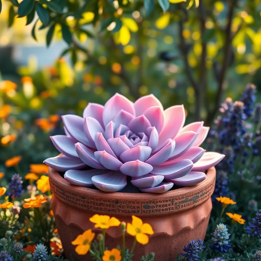 Echeveria 'Lola' (Echeveria derenbergii)