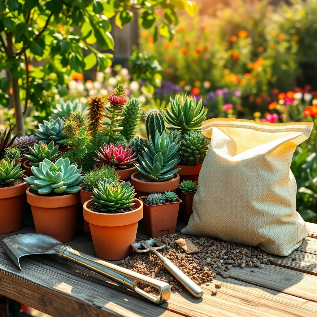 Ideal Potting Mix for Succulents