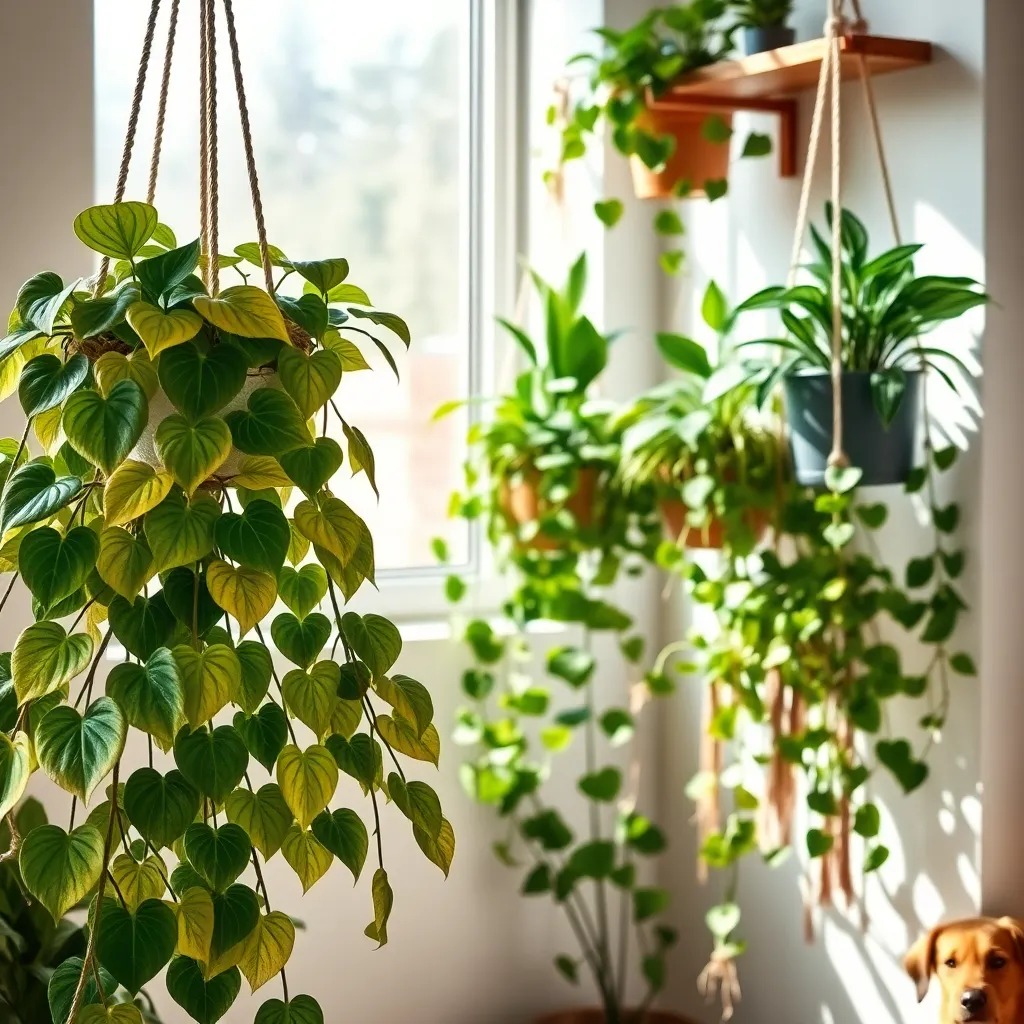 Benefits of Hanging Plants at Home