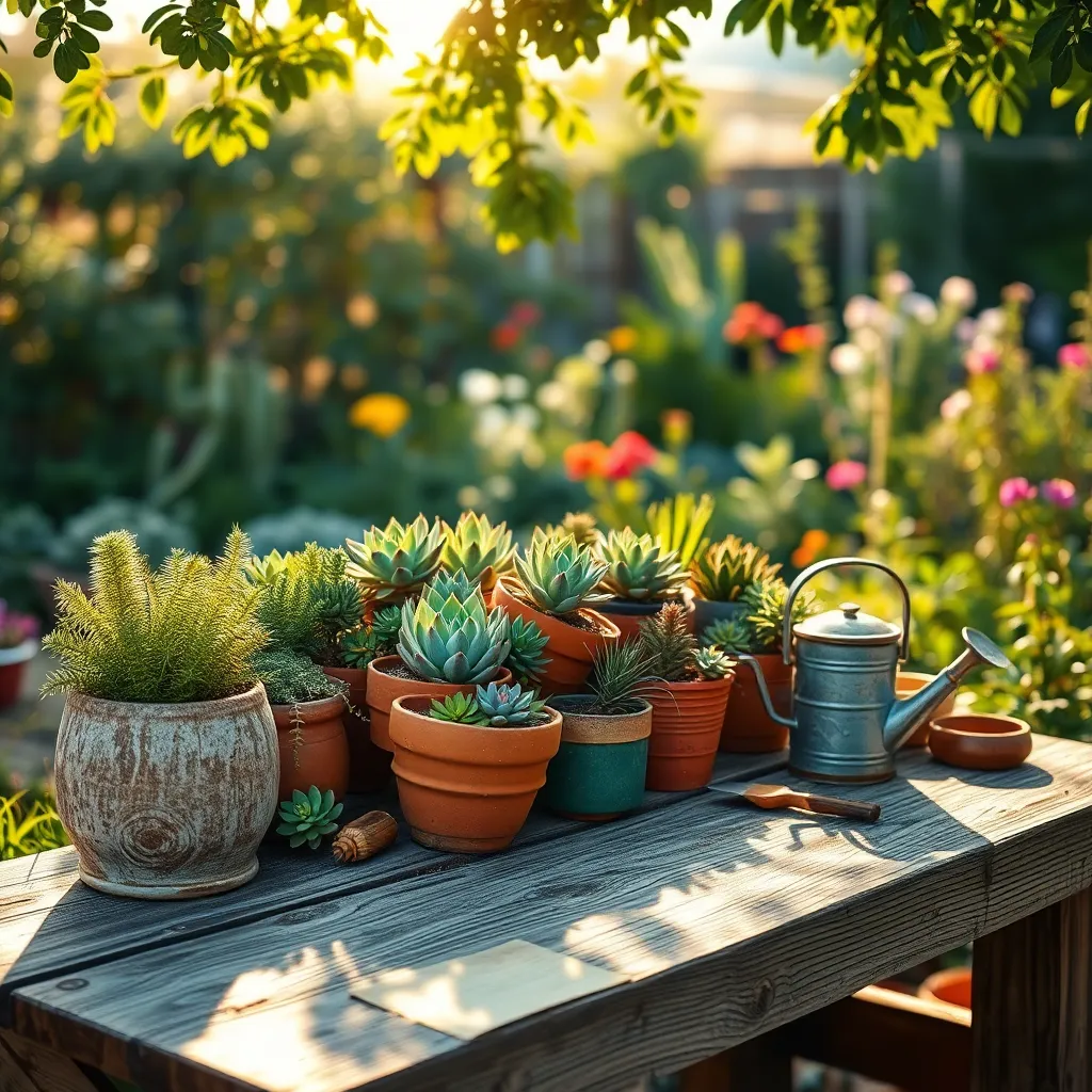 Decorative Potting Ideas