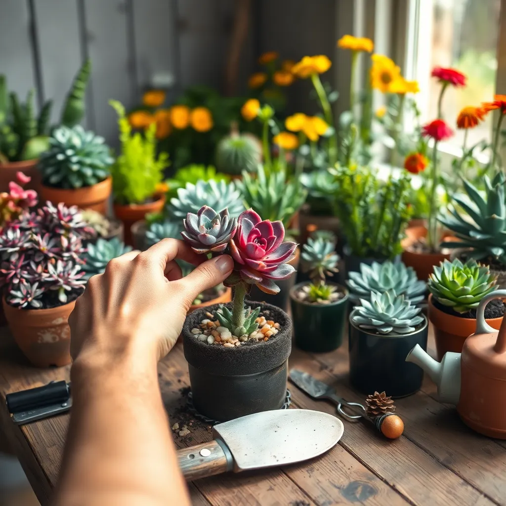 Potting Tips for Healthy Growth