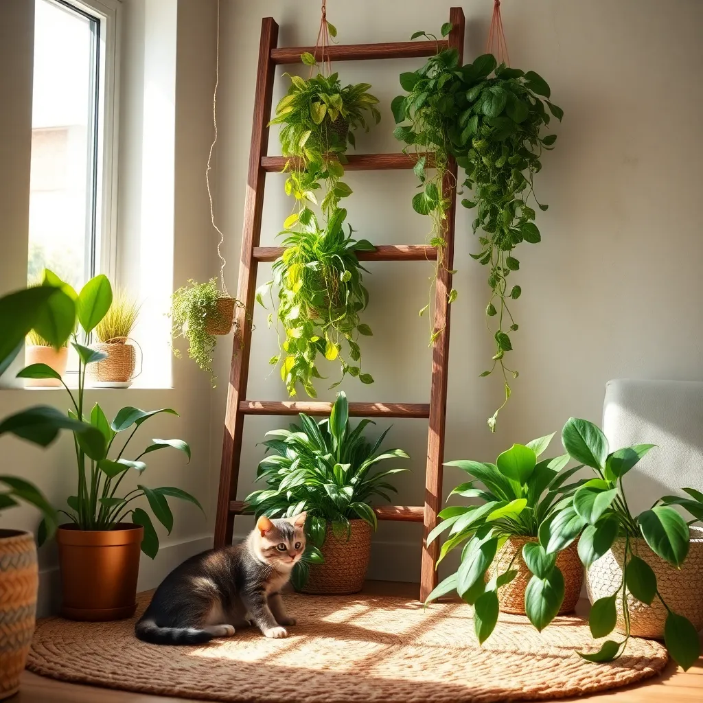 Creating a Pet-Safe Plant Display