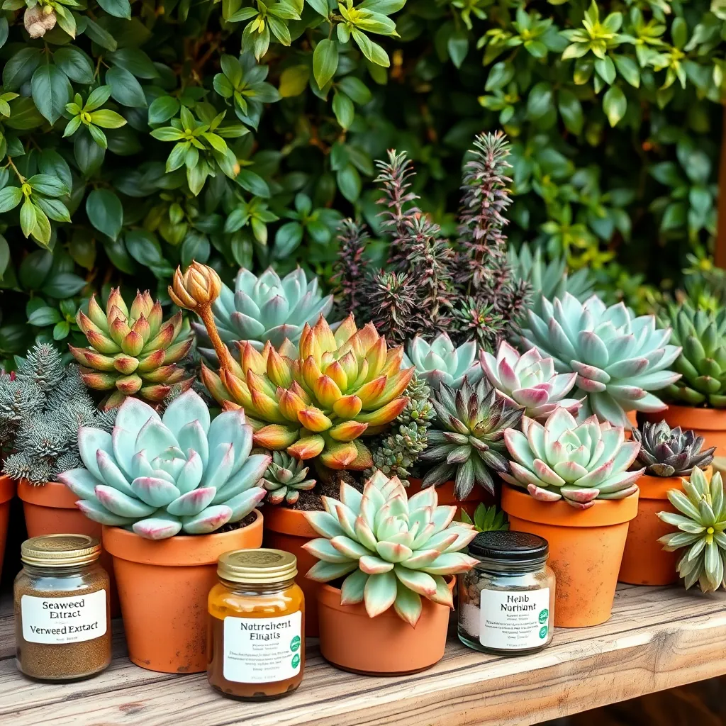 Nutrient Boosters for Succulents