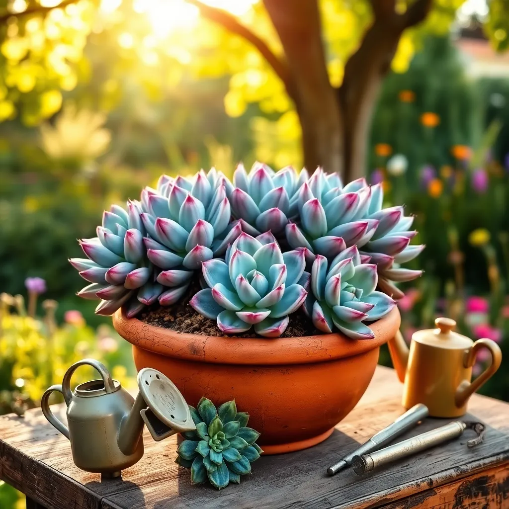 Echeveria: Rosette Beauty