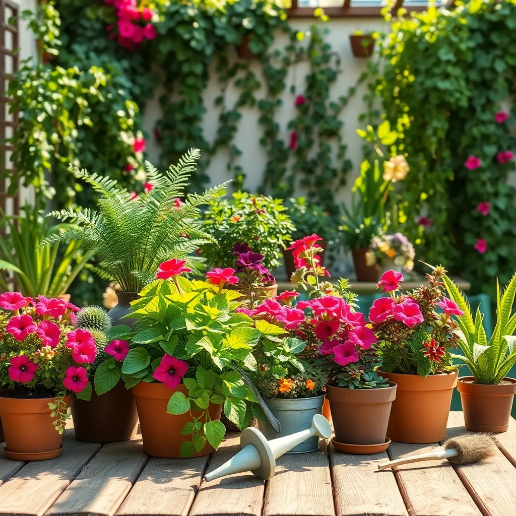 Arrange Plants for Maximum Sun