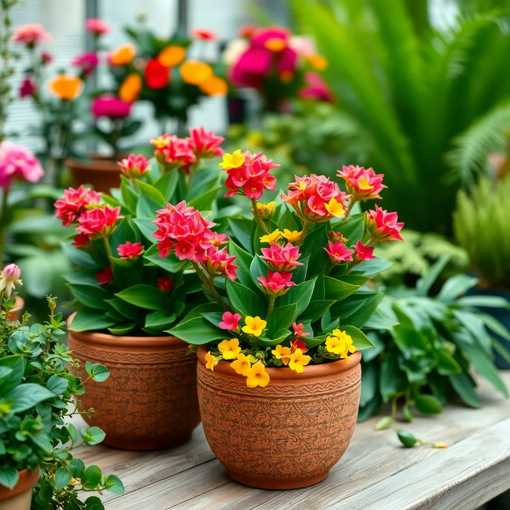 Kalanchoe (Kalanchoe blossfeldiana)