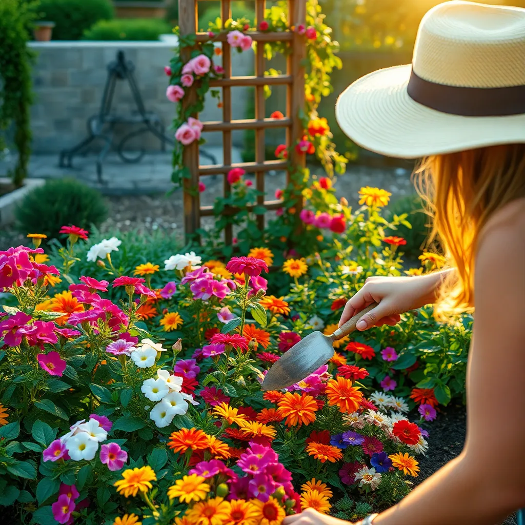 Caring for Small-Scale Flower Gardens