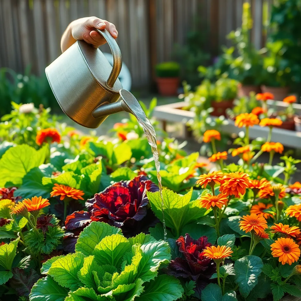 Water and Maintain Regularly