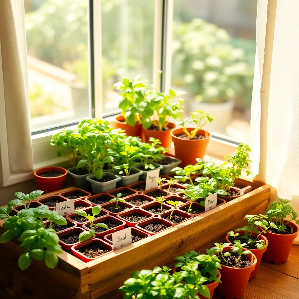 Seed Starter Kit (Jumpstart Your Garden Indoors)
