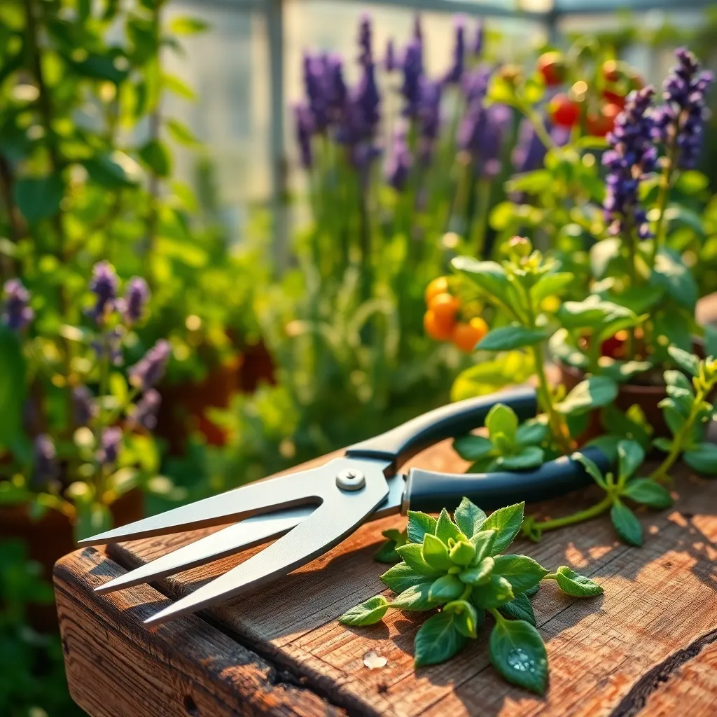 Pruning Shears (Precision Cutting for Healthier Plants)