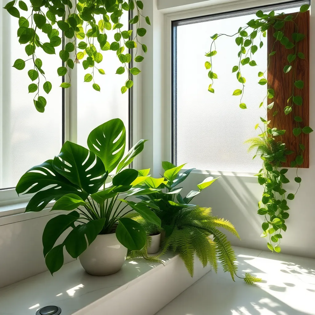 Bathroom Jungle Creations