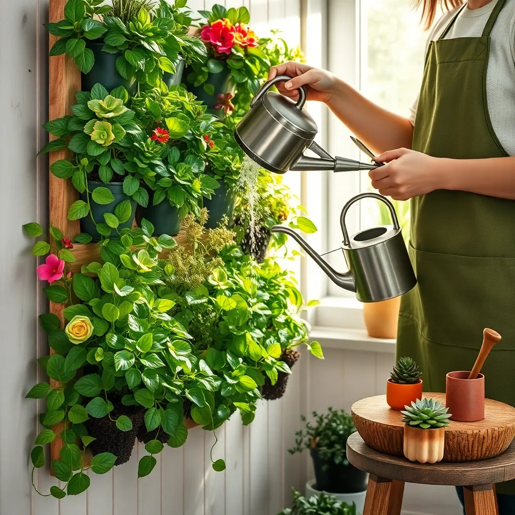 Maintain Regular Watering Routine