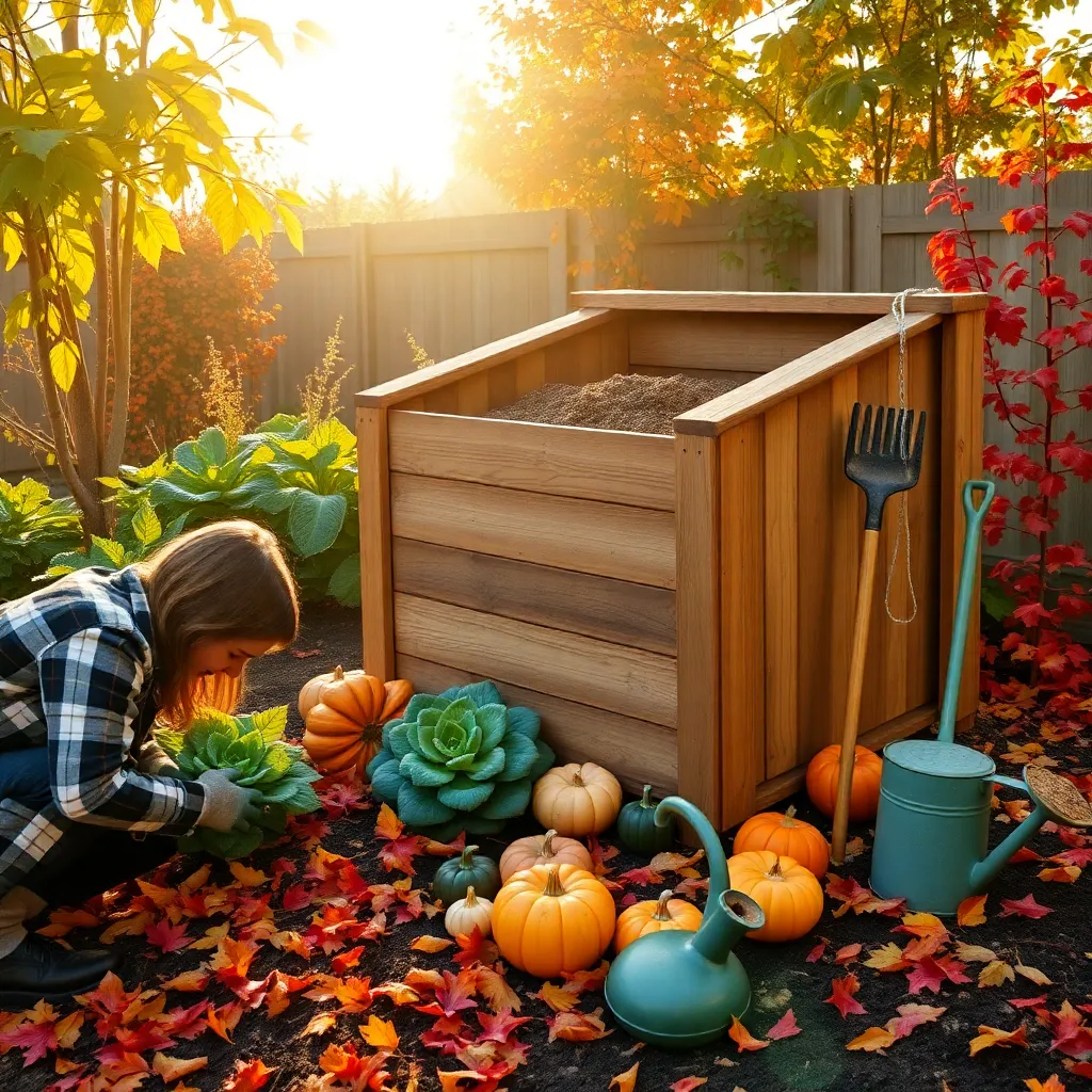 Fall: Constructing Compost Bins Efficiently