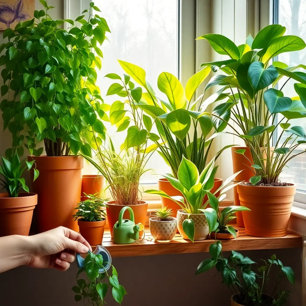 Rotate Plants for Even Growth