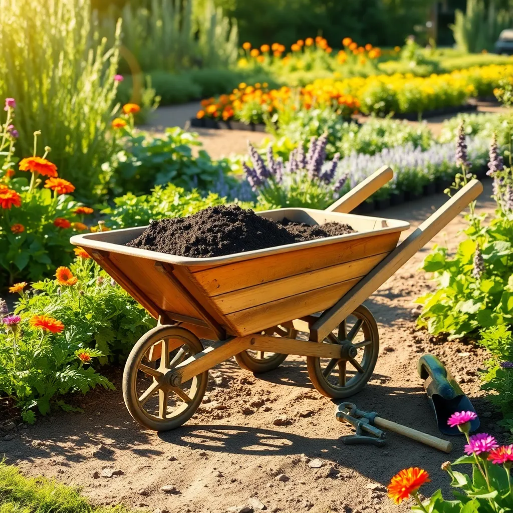 Wheelbarrow (Efficient Transport for Heavy Loads)
