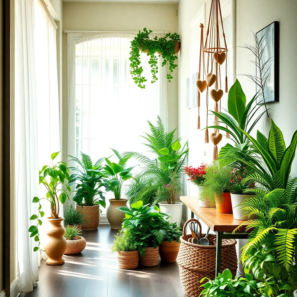 Hallway Plant Arrangement Secrets