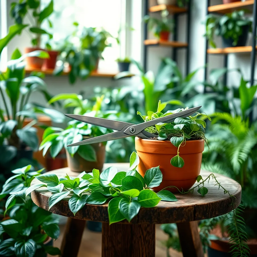 Essential Pruning Tools for Indoors