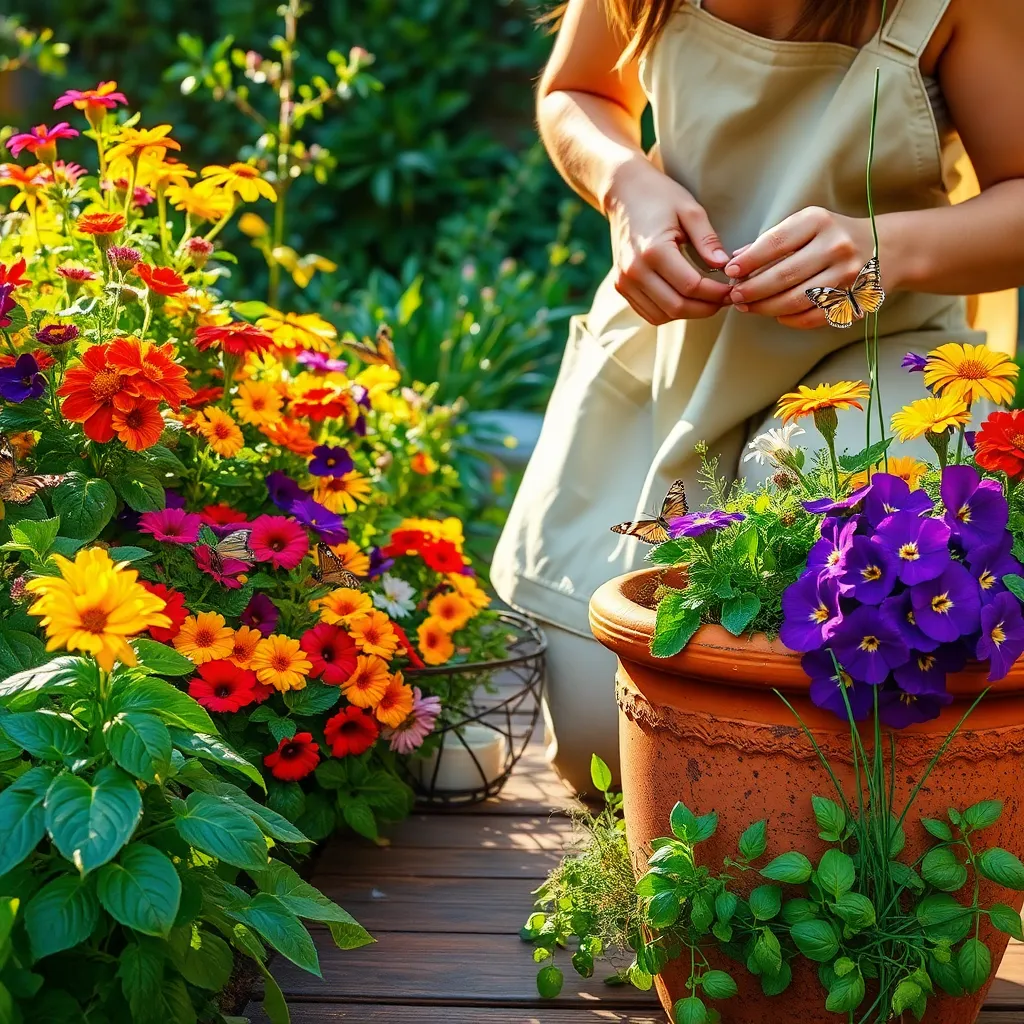 Caring for Blooming Edibles