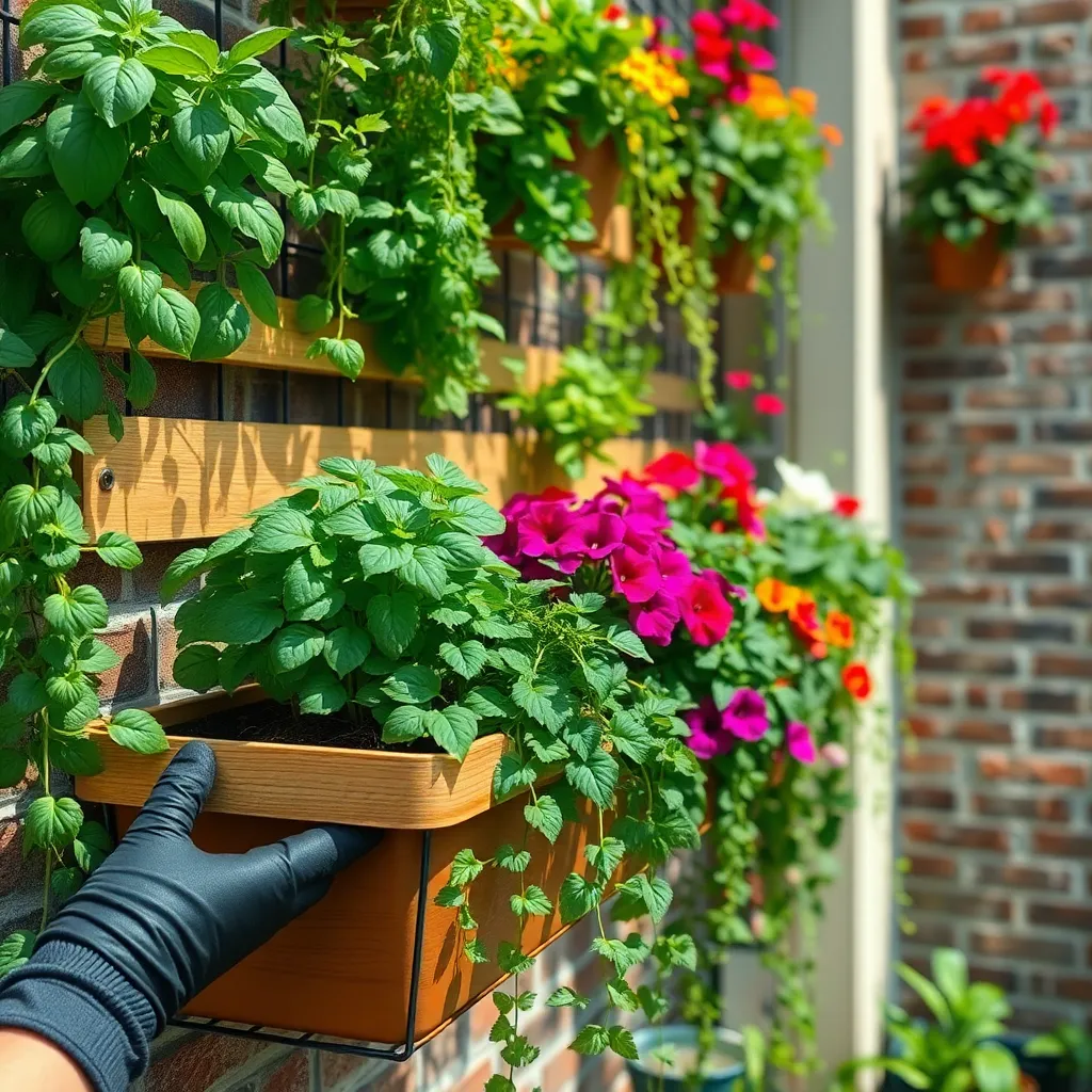 Choose Appropriate Vertical Planters