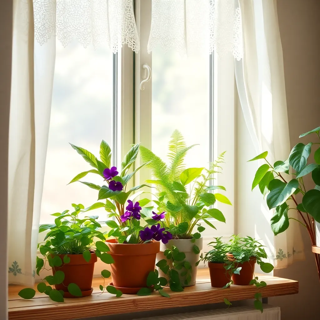 Position Plants Near Natural Light