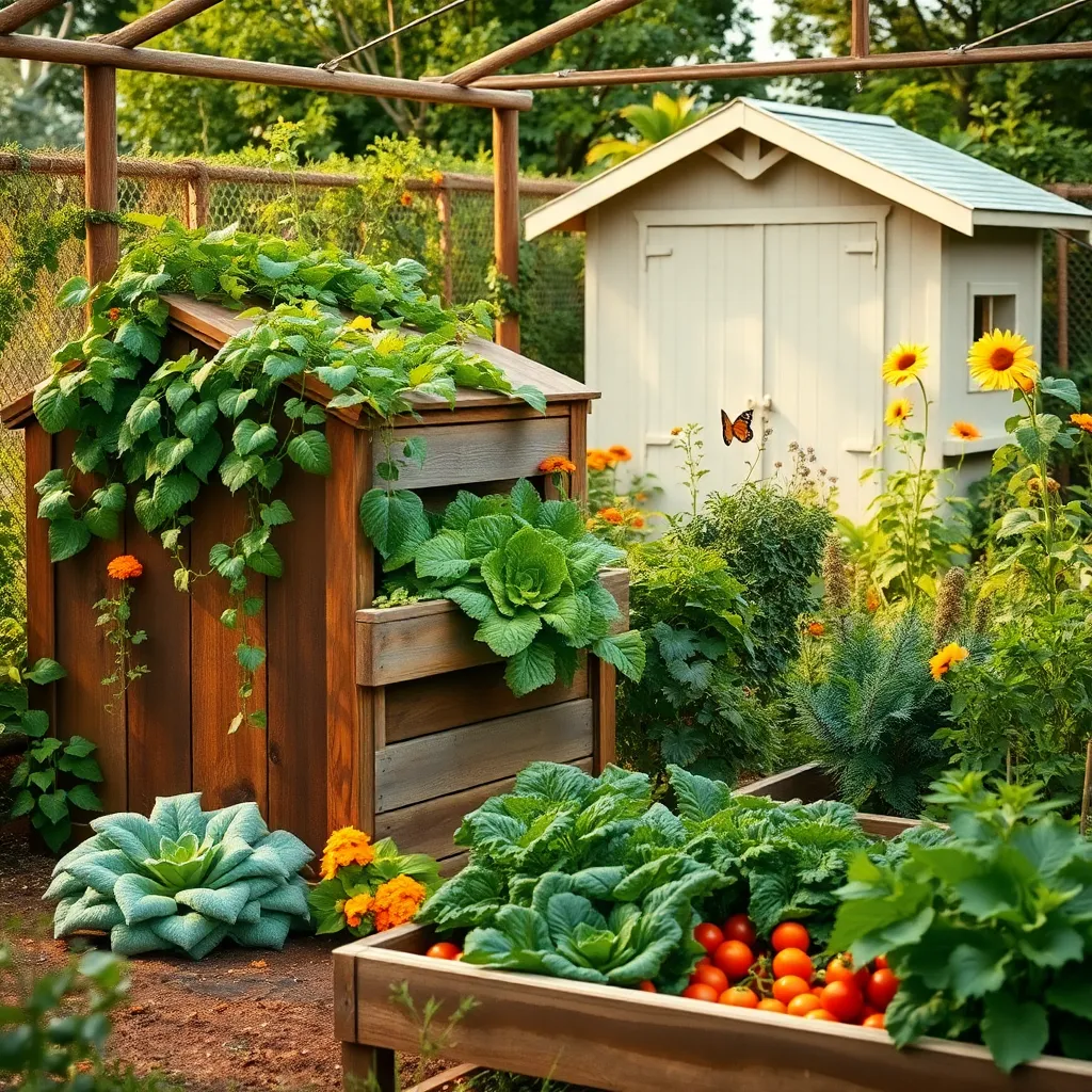 Compost Bins (Sustainable Nutrient Boost)