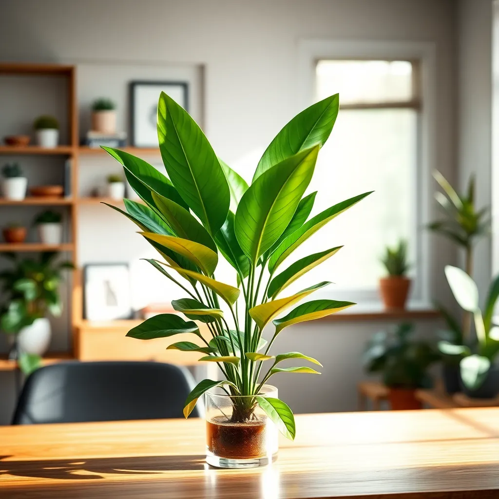 ZZ Plant (Thrives on Neglect)