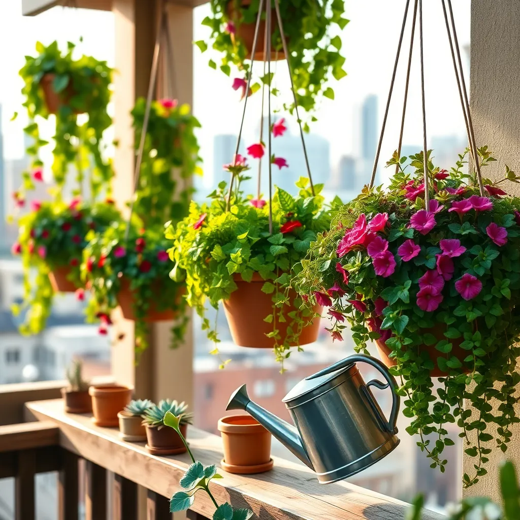 Incorporate Hanging Planters Smartly