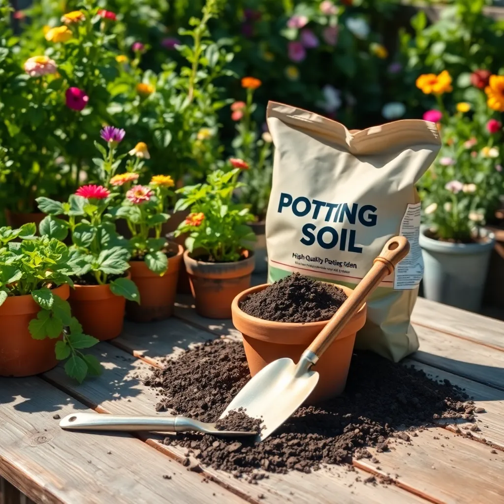 Use Quality Potting Soil