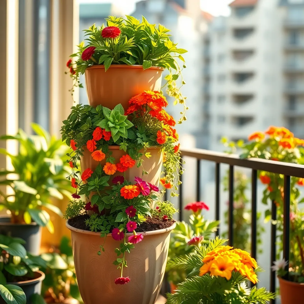 Opt for Stackable Planter Systems