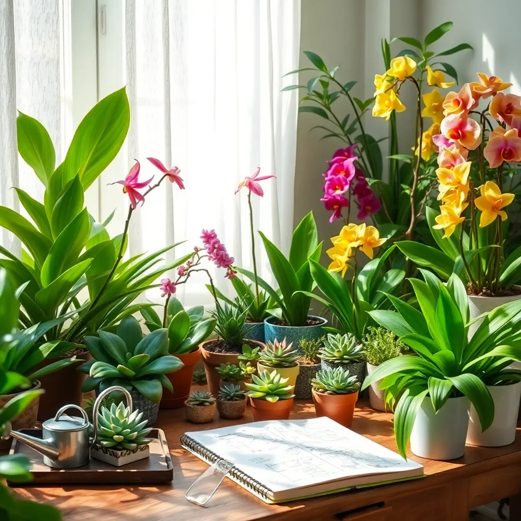 Choosing Ideal Indoor Flowers