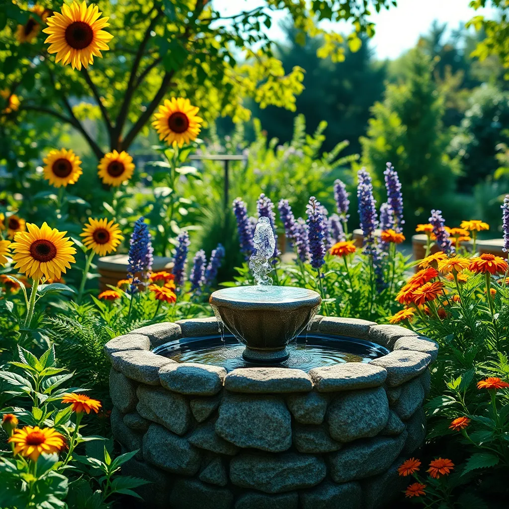 Summer: Building a DIY Water Feature