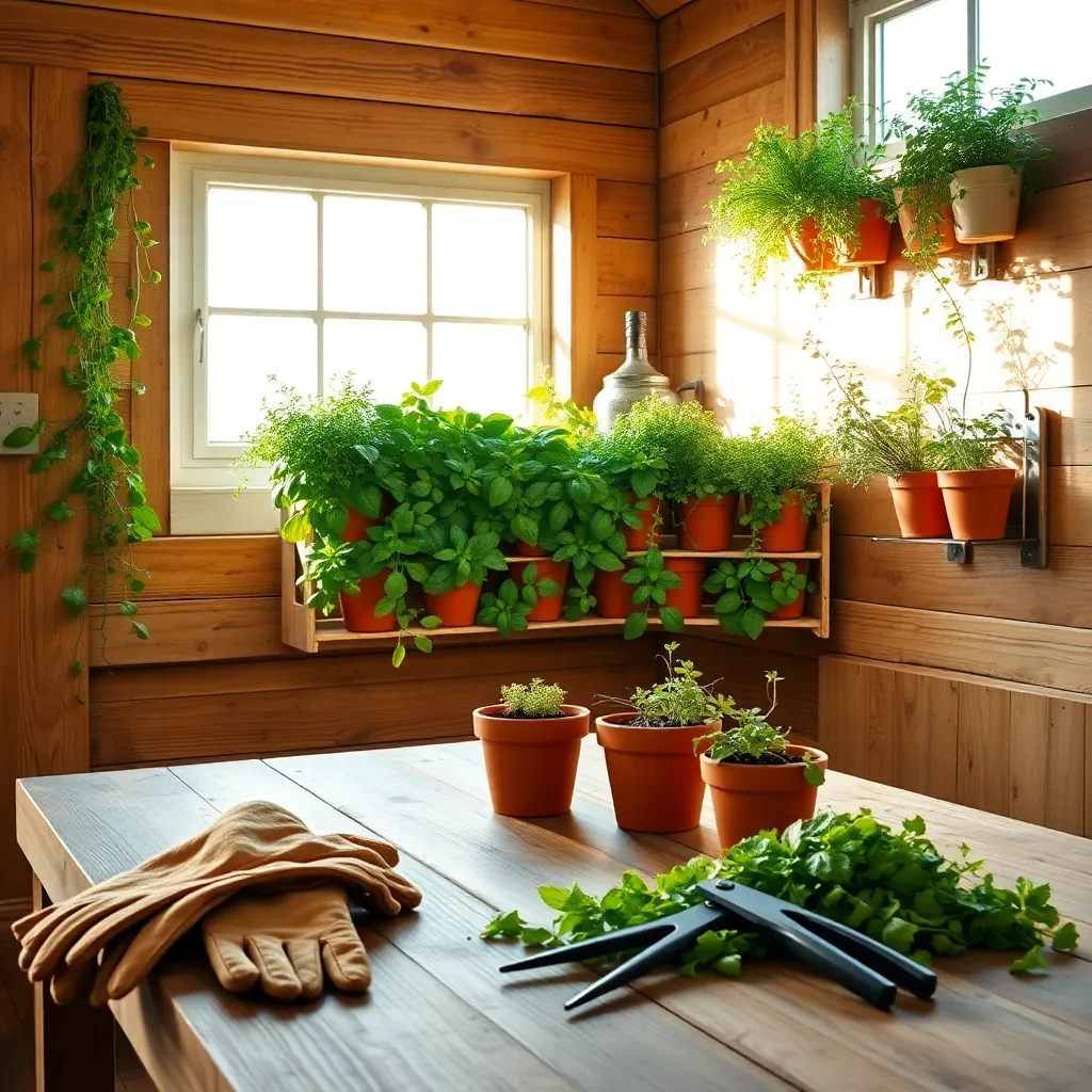 Install a Vertical Herb Garden