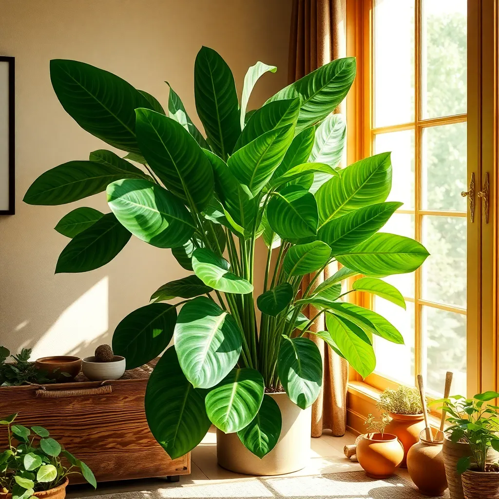 Rubber Plant (Ficus elastica)