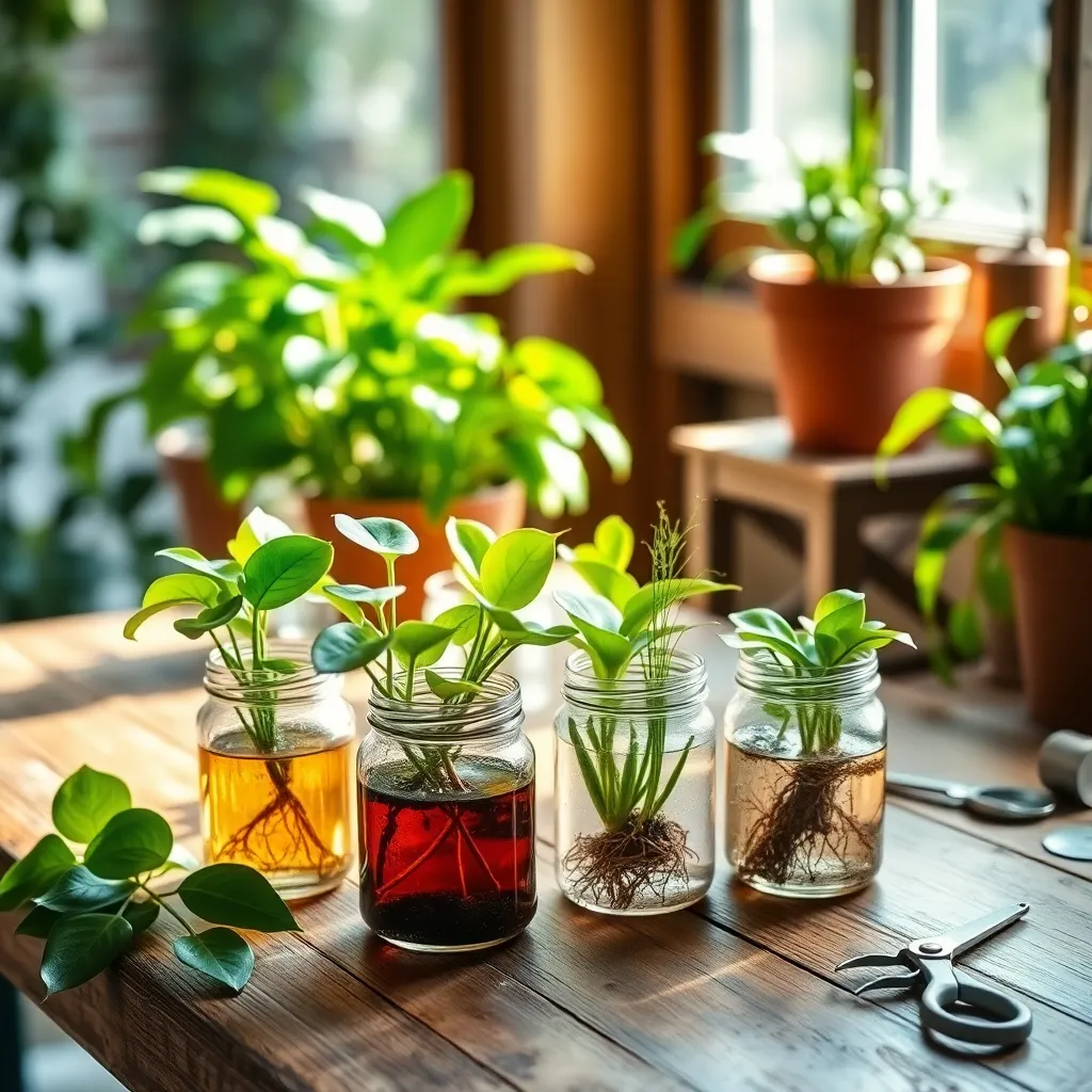 Propagate Plants from Cuttings
