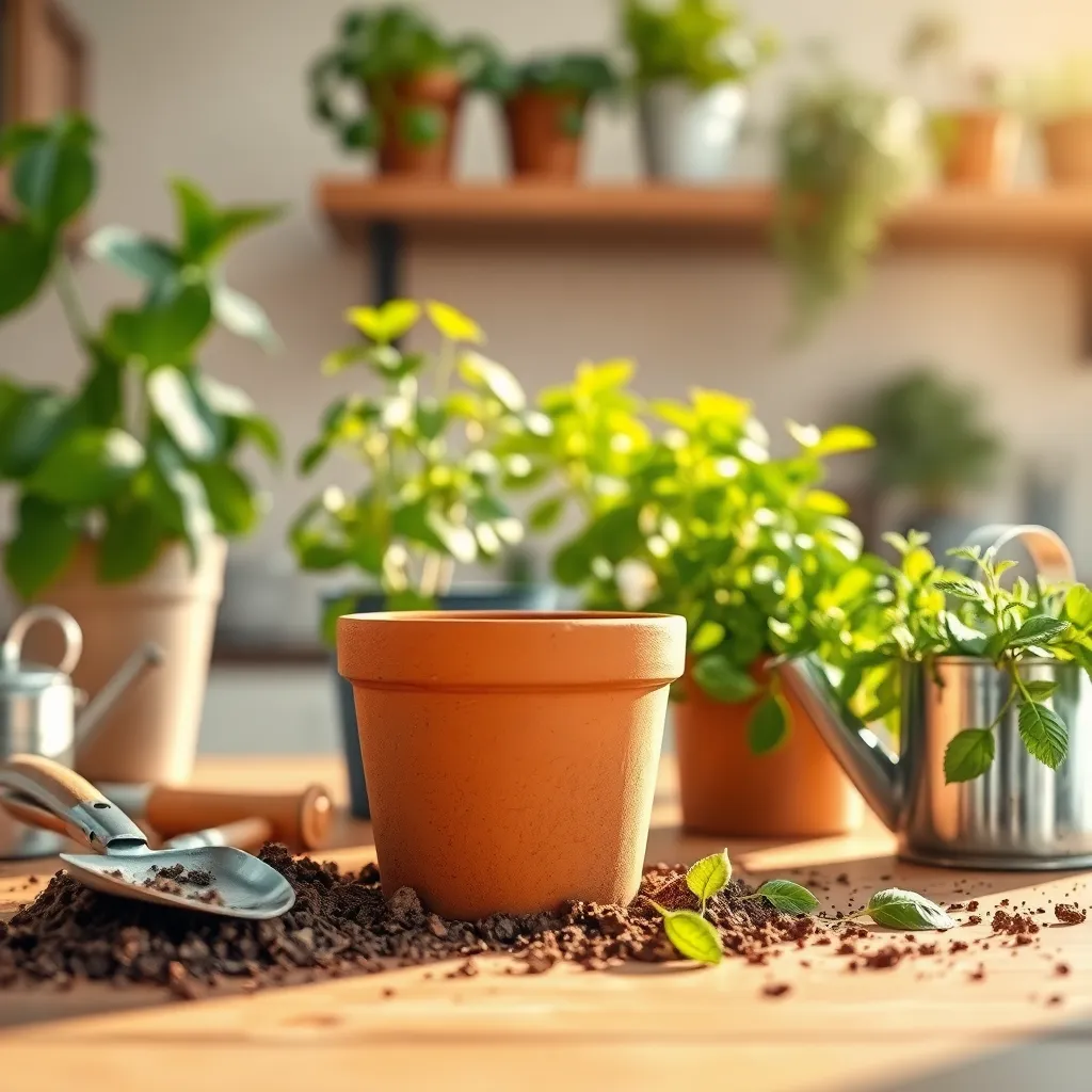 Potting Tools for Healthy Growth