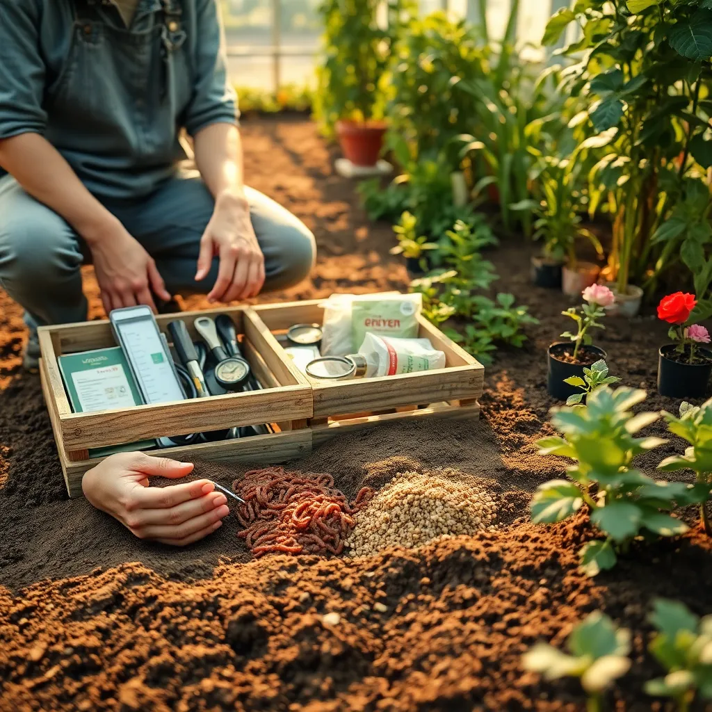 Test and Amend Soil Quality
