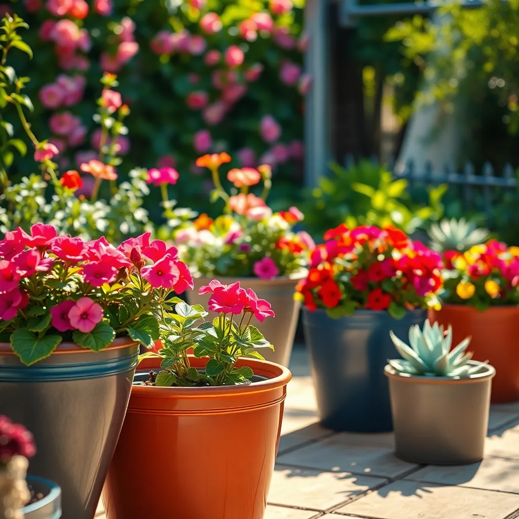 Self-Watering Planters (Hydration Assurance)