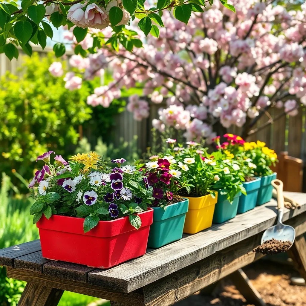 Spring: Crafting Vibrant Planter Boxes