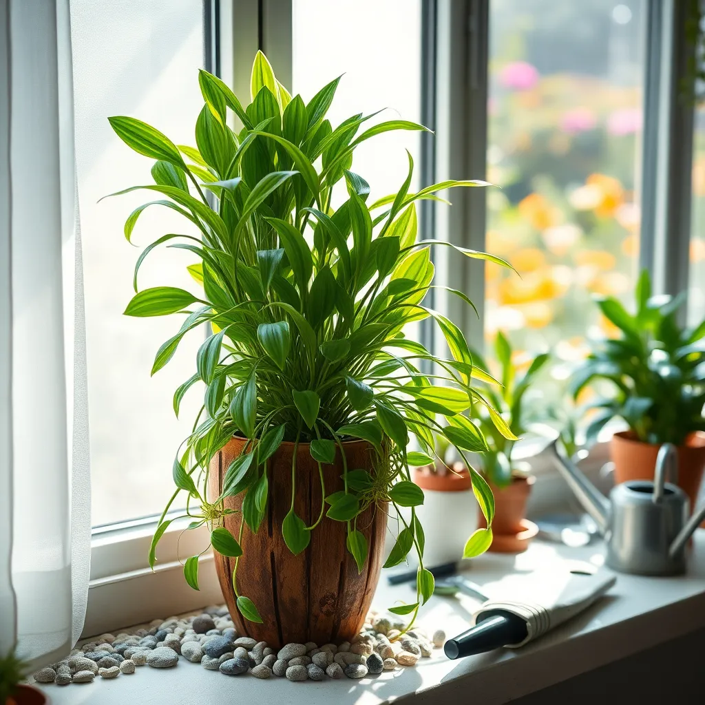 Spider Plant (Chlorophytum comosum)