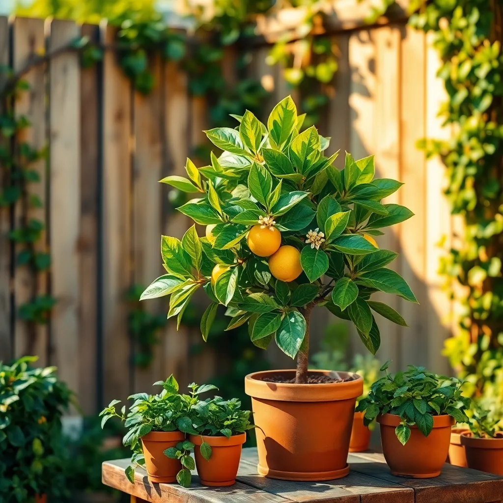 Self-Pollinating Citrus Varieties (Low Maintenance for Small Gardens)