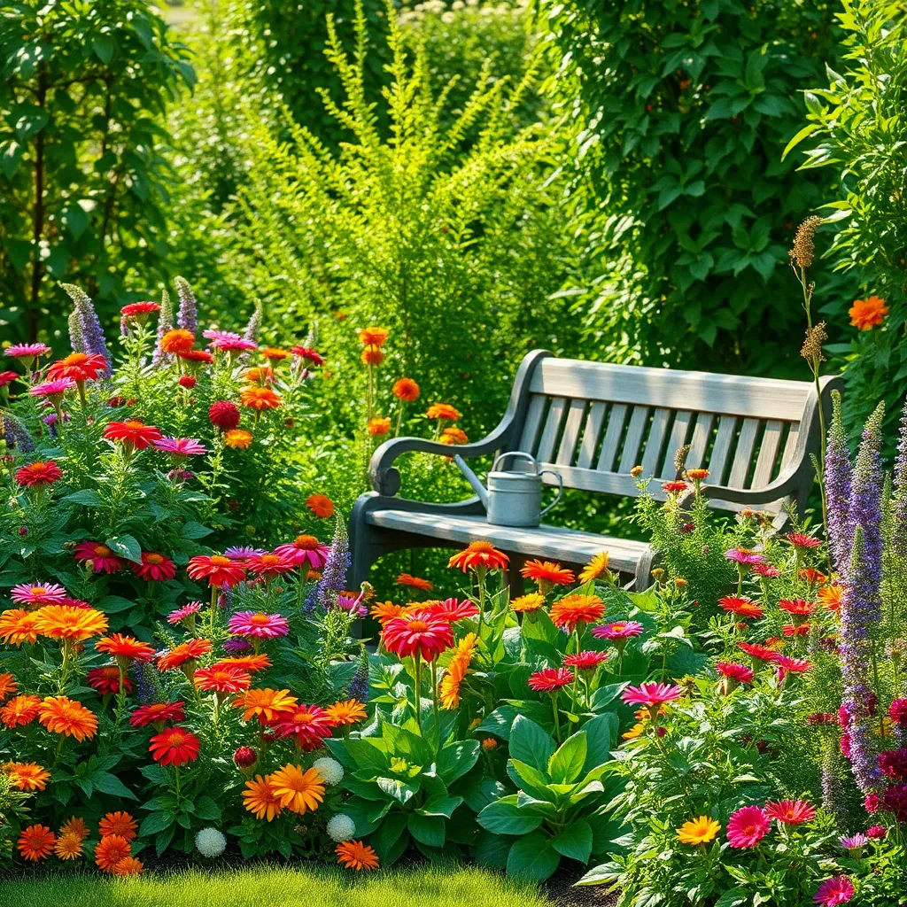 Mixing Perennials and Annuals