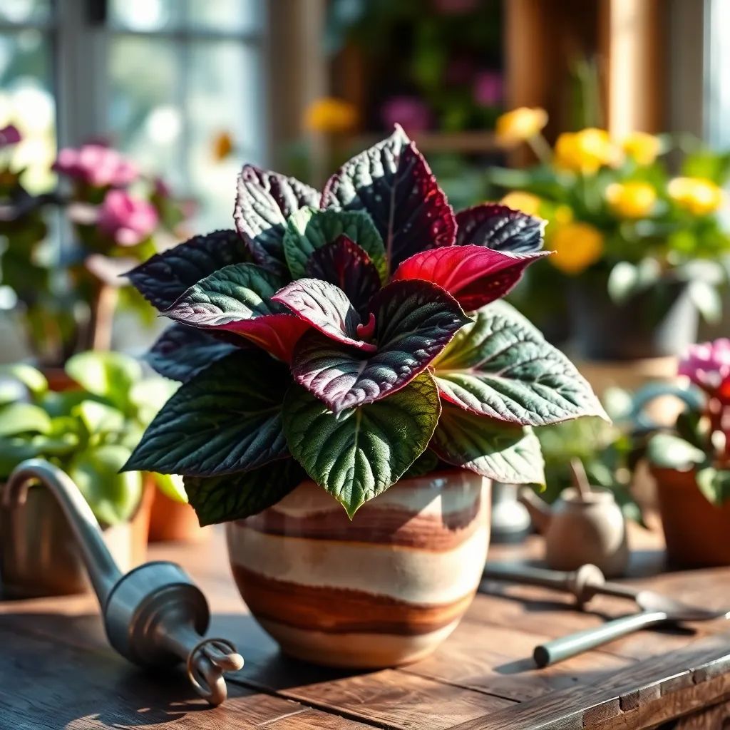 Begonia (Begonia rex-cultorum)